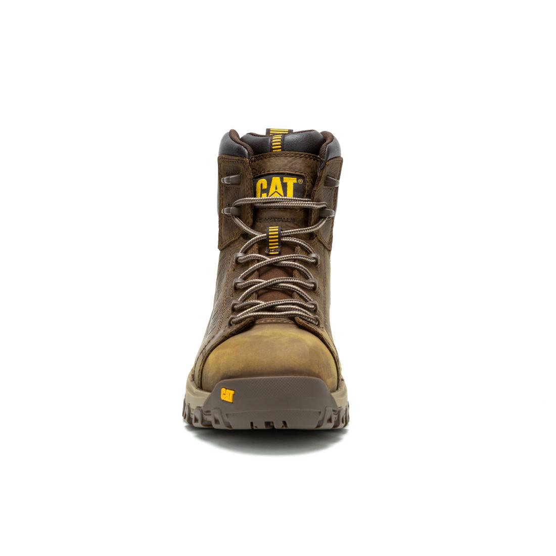 Caterpillar Threshold Rebound Waterproof Composite-Toe Boots Pyramid P91699 Front Image