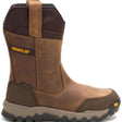 Caterpillar Threshold Rebound Pull On WP Steel-Toe Pull On Boot Bison Profile View