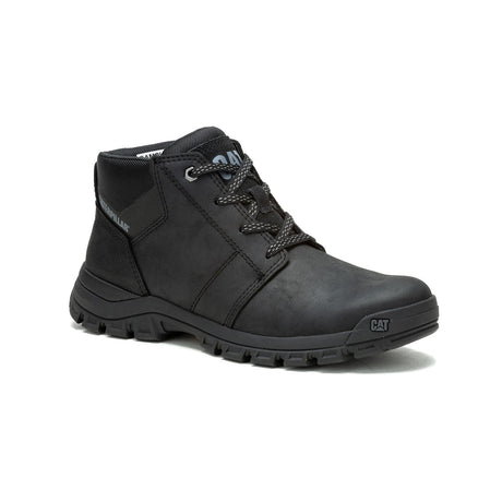 Caterpillar Threshold Soft-Toe Chukka Work Boot Black P725952 Medial Image