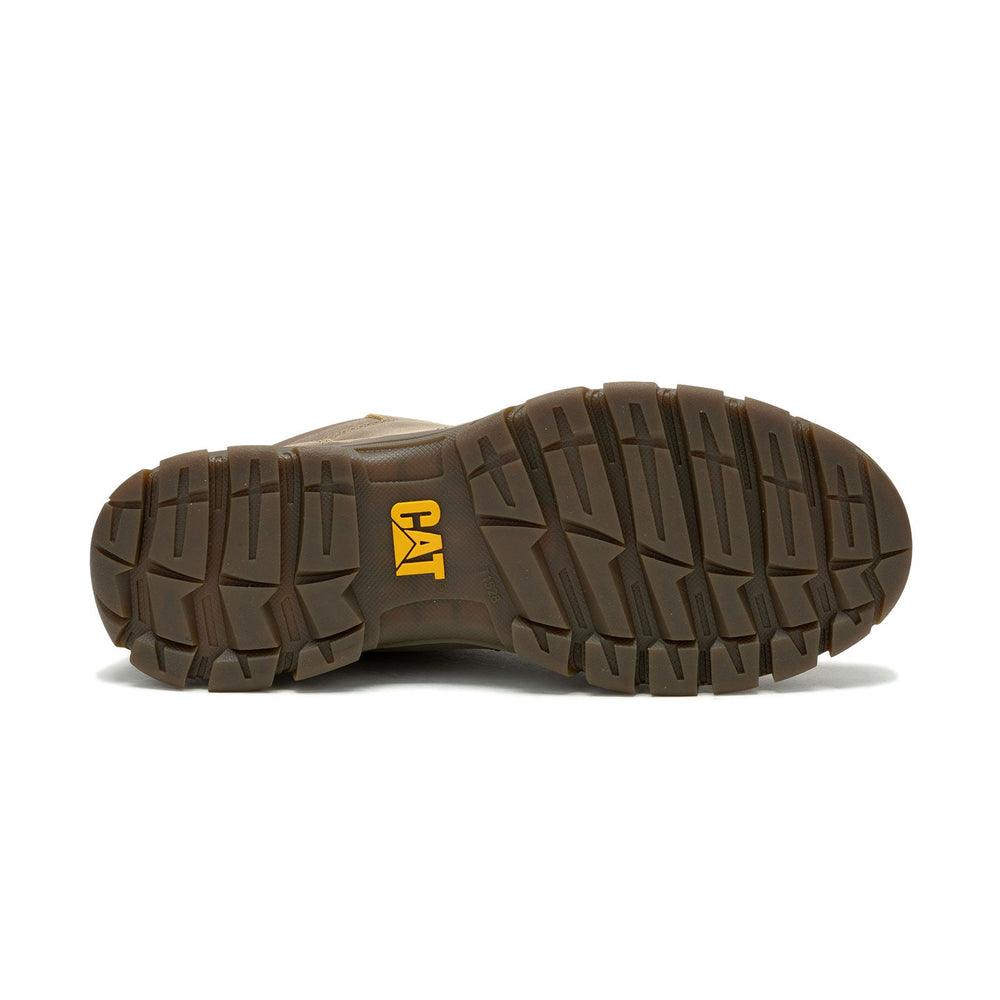 Caterpillar Threshold Soft-Toe Chukka Work Boots Brown P725956 Sole Image