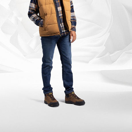 Caterpillar Threshold Soft-Toe Waterproof Boot Brown P74128 Image View