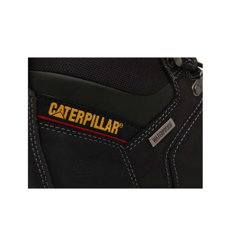 Caterpillar Threshold Steel-Toe Waterproof Work Boot Black P90936 Image View