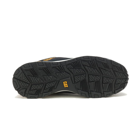Caterpillar Venward Women’s Composite-Toe Work Shoe Black/Yellow P91605 Sole Image