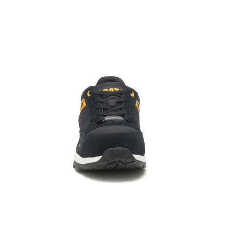 Caterpillar Venward Women’s Composite-Toe Work Shoe Black/Yellow P91605 Front Image