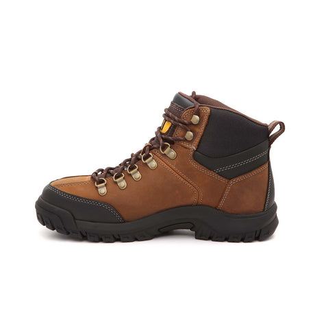Caterpillar Threshold Steel-Toe Waterproof Work Boot Brown P90935 Side Image