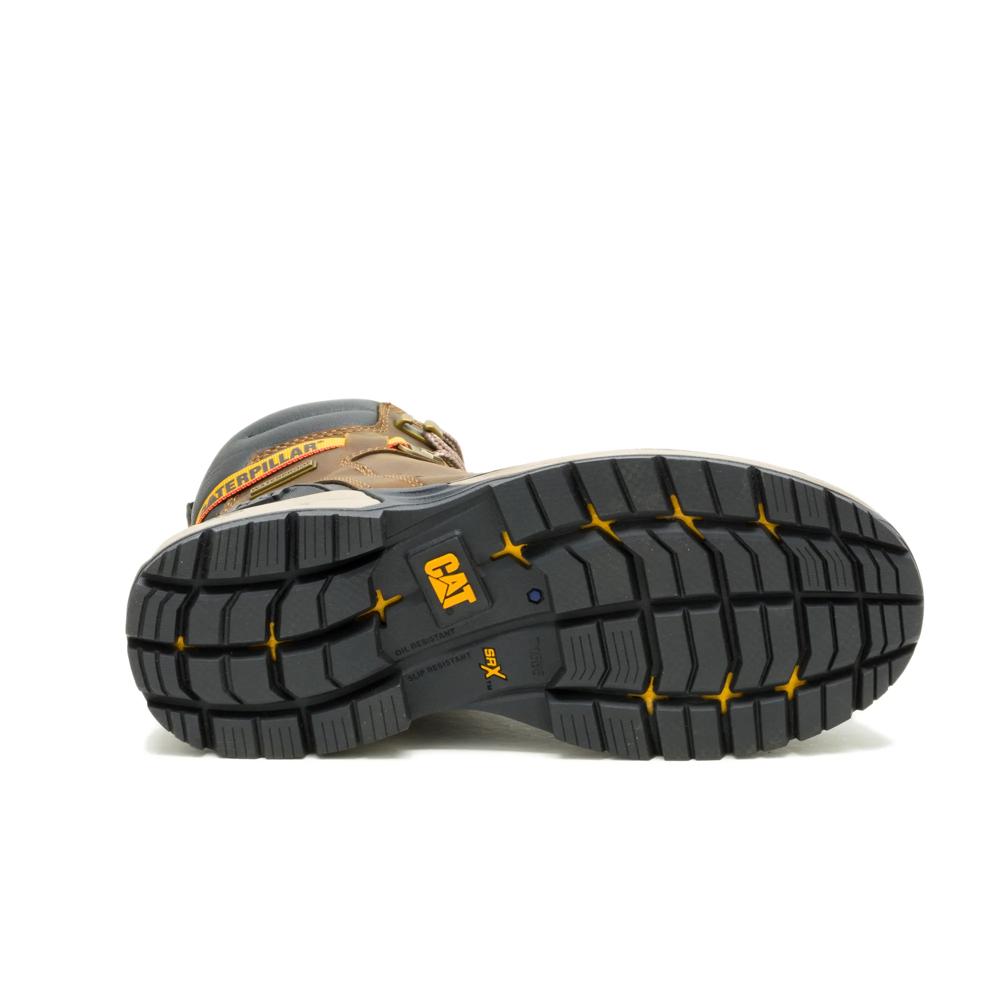 Caterpillar Women's Excavator PowerSpring 6-Inch Composite Toe Boot Pyramid - Outsole View