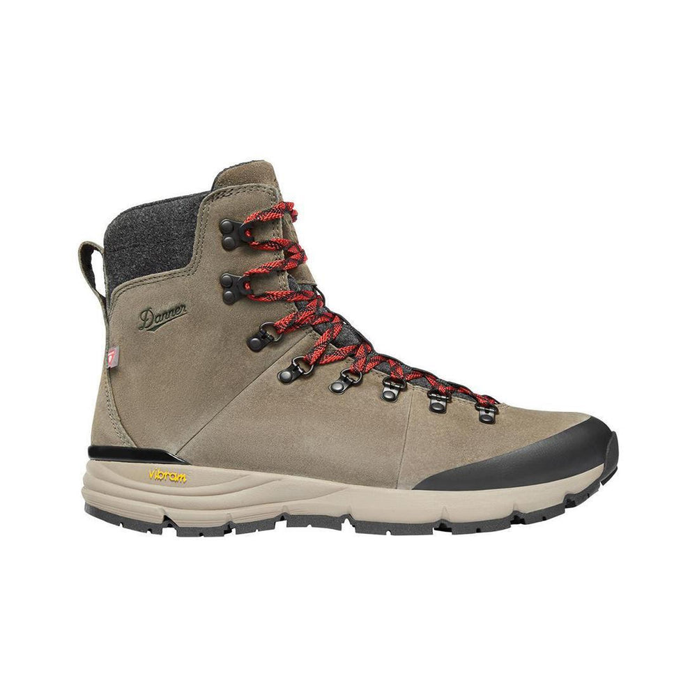 Danner Arctic 600 Side-Zip 7" Brown/Red 200G Boot 67338 Image
