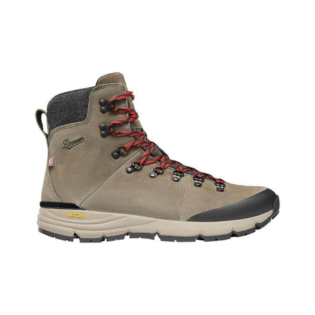 Danner Arctic 600 Side-Zip 7" Brown/Red 200G Boot 67338 Image