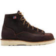 Danner Bull Run 6" Soft Toe Work Boot Brown Profile View