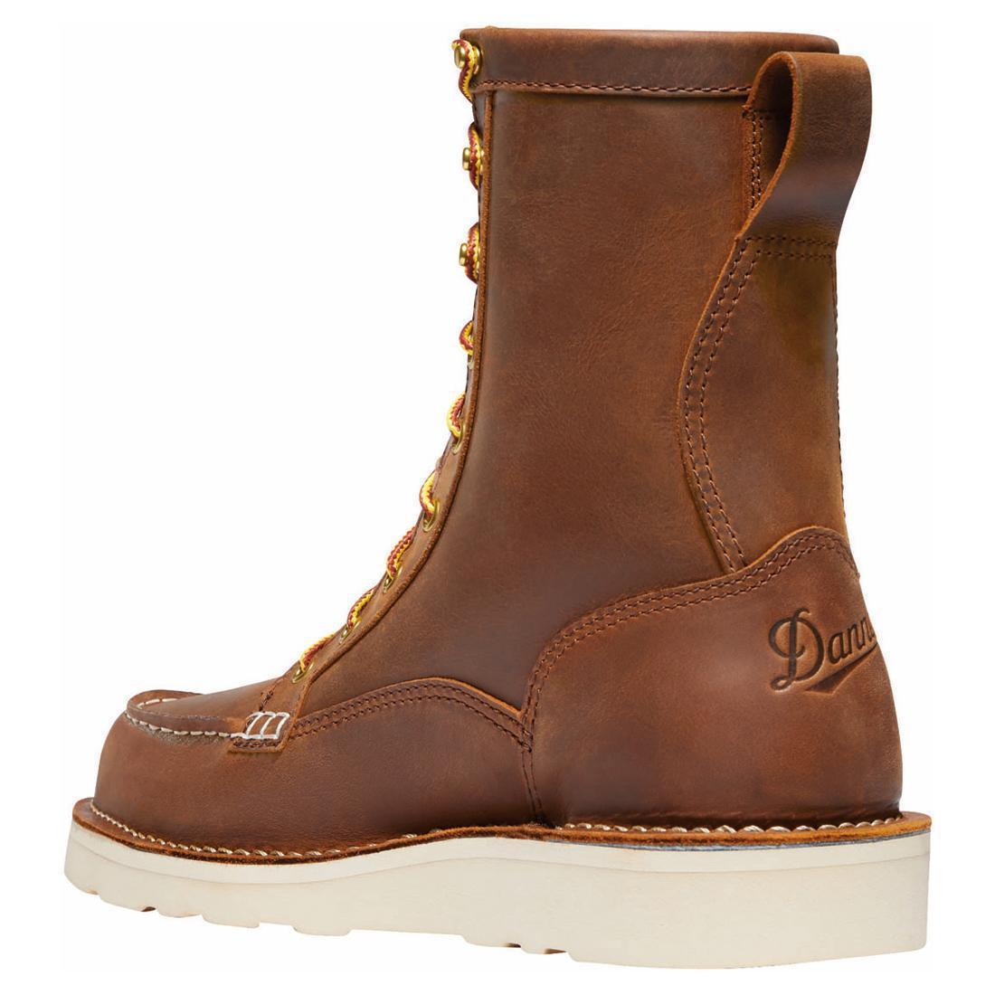Danner Bull Run 8" Tobacco Moc Toe Boot 15541 Back Image