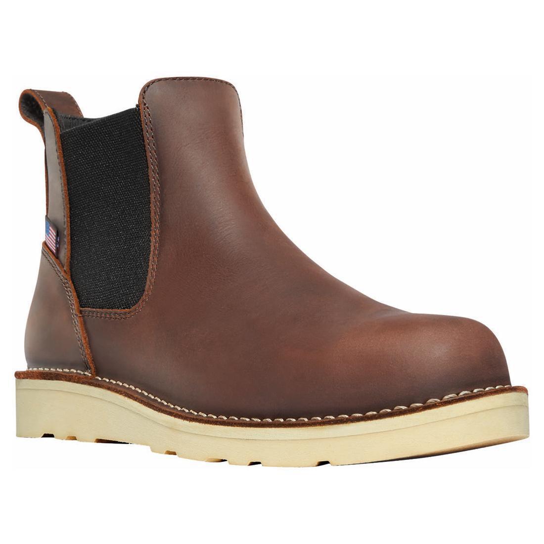 Danner Bull Run Chelsea 6" Brown Wedge 15481 Side Image