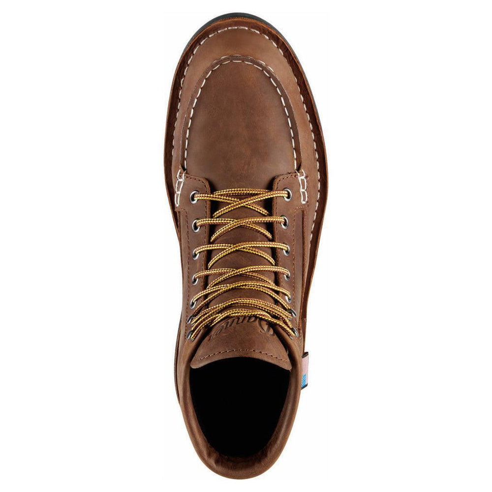 Danner Bull Run Moc Toe 6" Tobacco GTX Boot 15592 Front Image