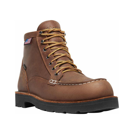 Danner Bull Run Moc Toe 6" Tobacco GTX Boot 15592 Side Image
