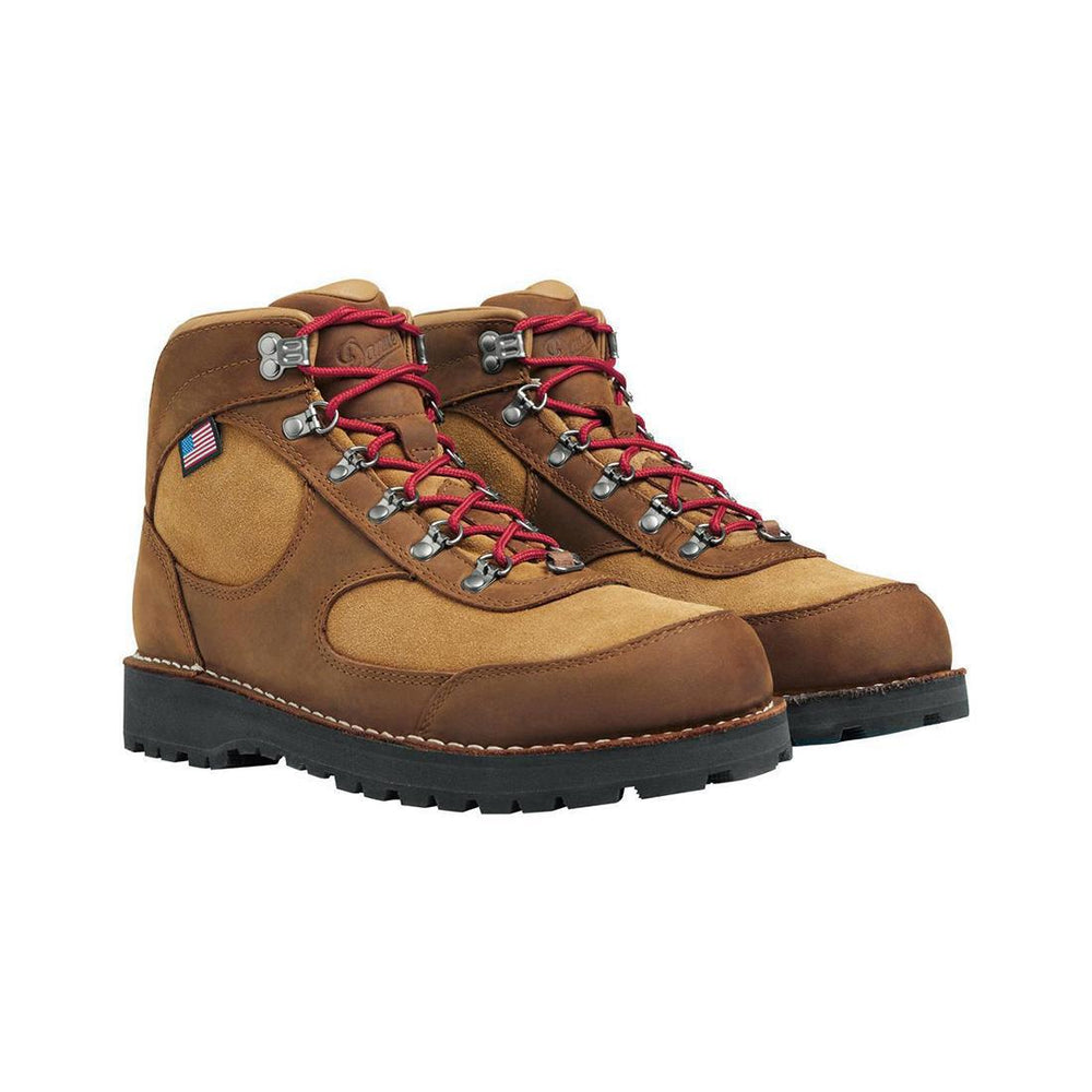 Danner Cascade Crest 5" Grizzly Brown/Rhodo Red GTX Boot 60430 Image