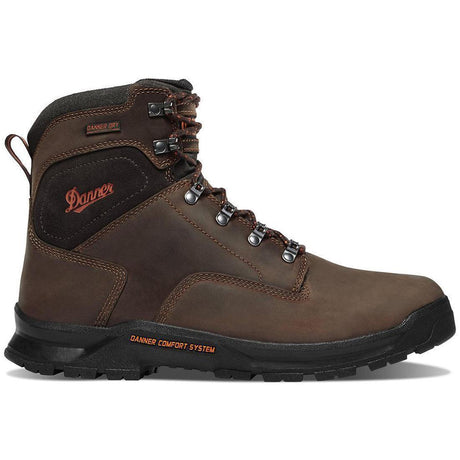 Danner Crafter 6" Soft Toe Work Boot Brown Profile View