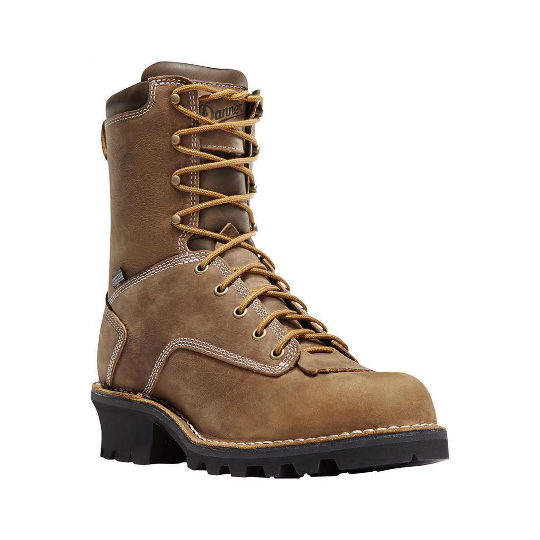 Danner Logger 8" Brown Boot 15439 Side Image