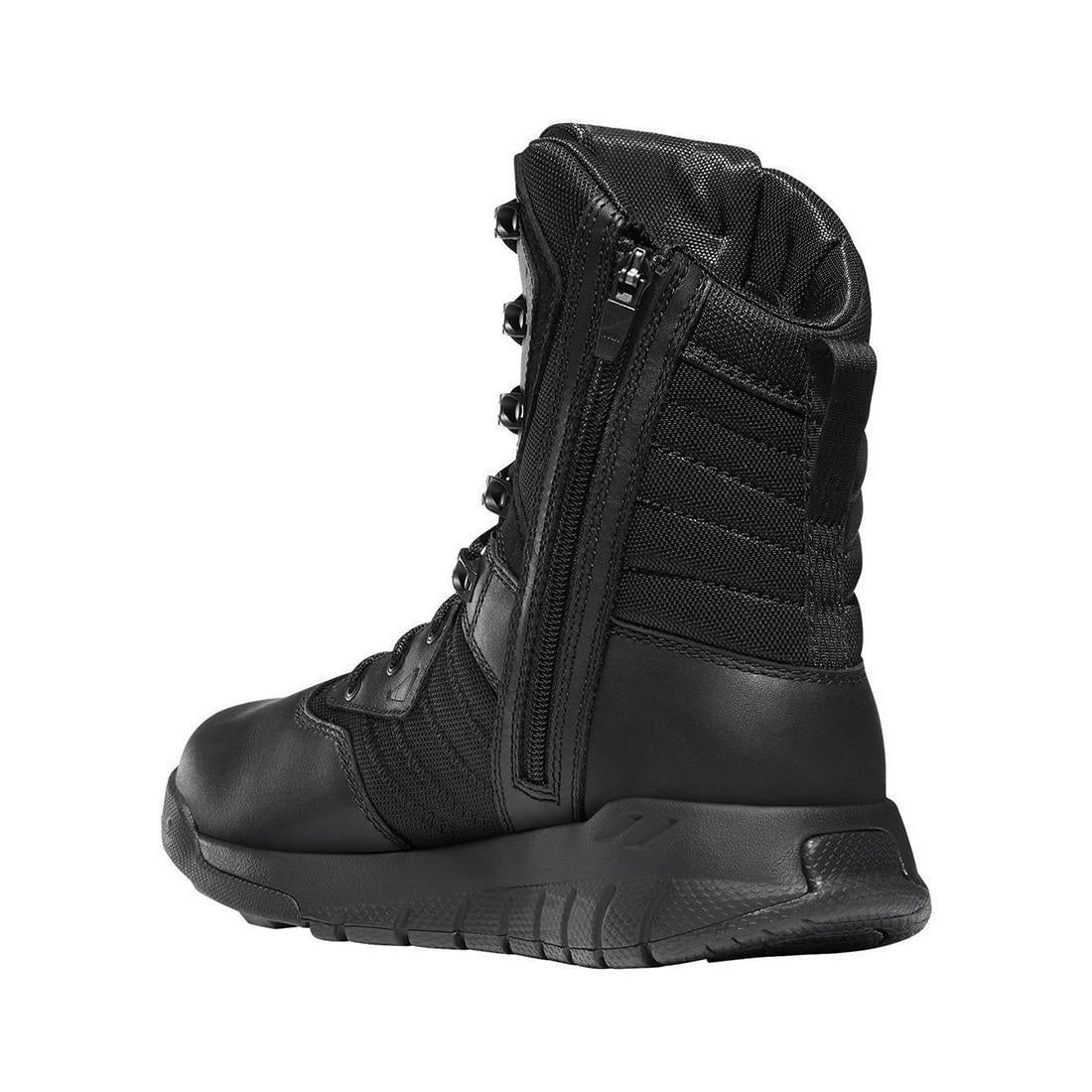 Danner Instinct Tactical Side-Zip 8" Black Dry Boot 25331 Back Image