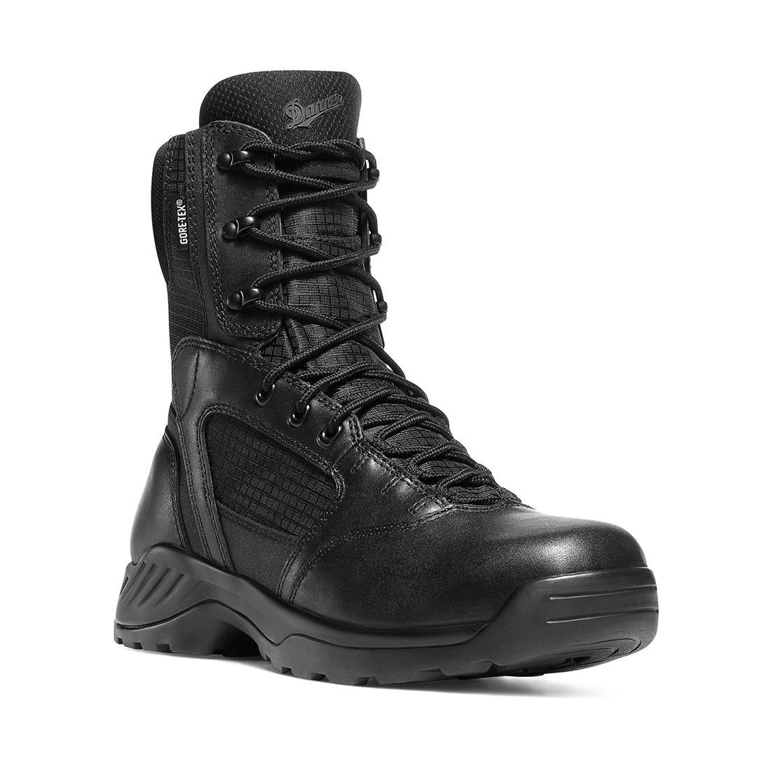 Danner Kinetic Side-Zip 8" Black Boot 28012 Side Image