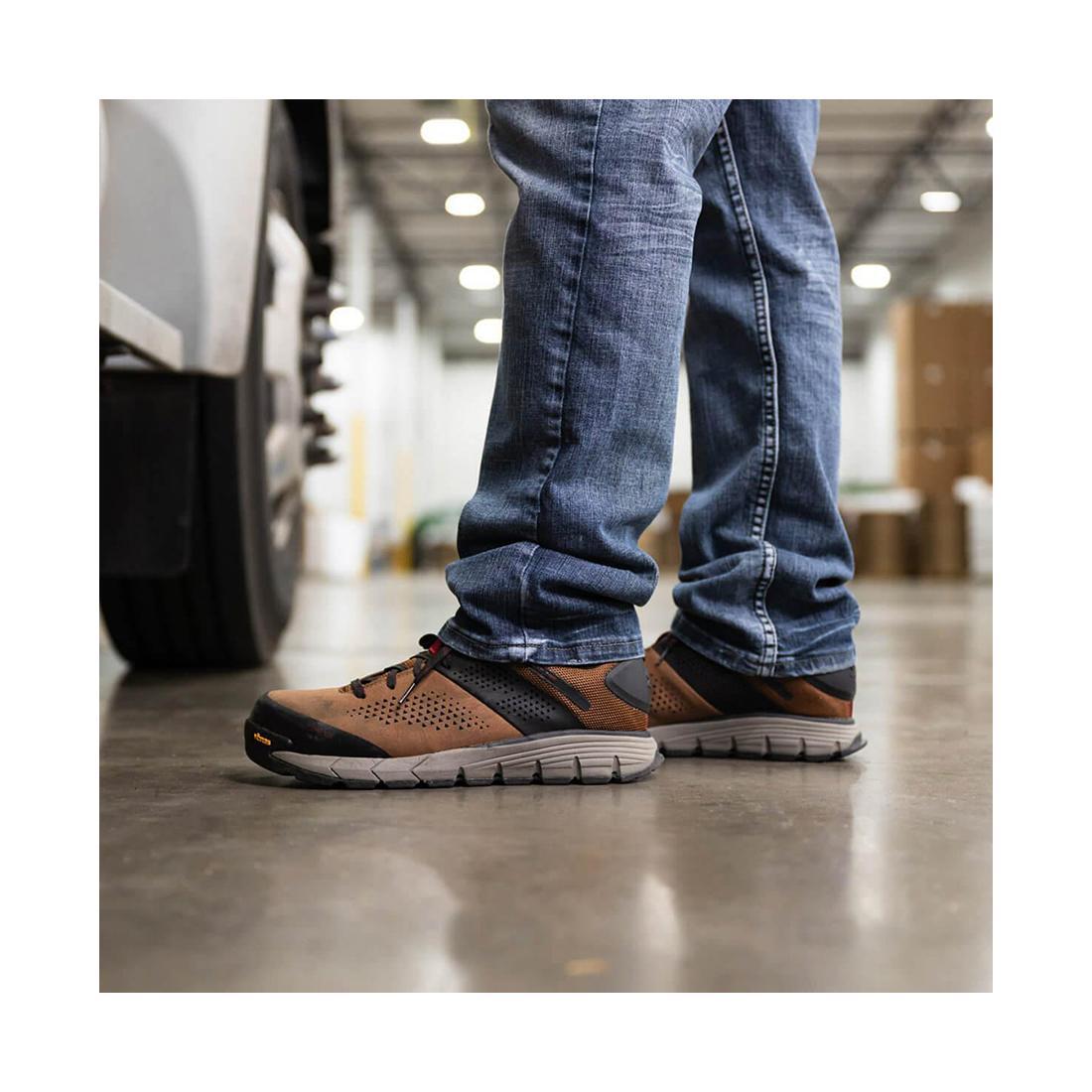 Danner Lead Time 3" Composite-Toe Work NMT Brown 12400 lifestyle Image