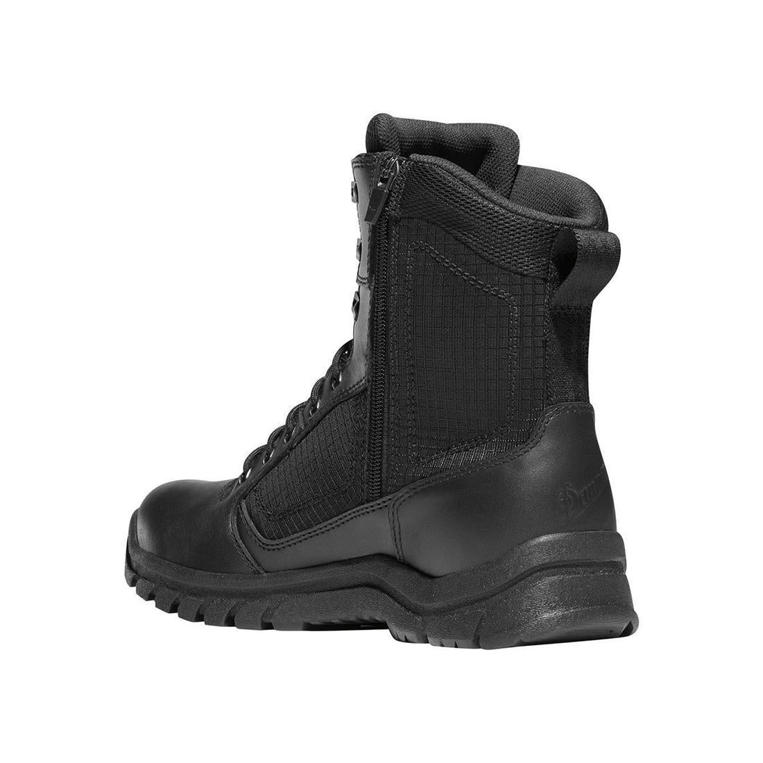 Danner Lookout Side-Zip 8" Black Boot 23824 Back Image