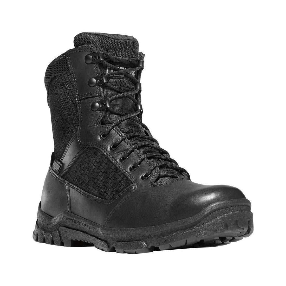 Danner Lookout Side-Zip 8" Black Boot 23824 Side Image