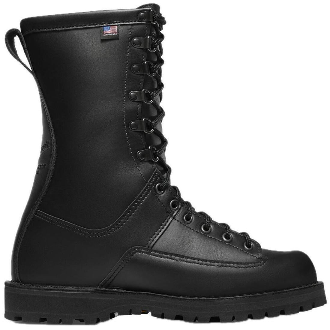 Danner Men's Fort Lewis 10" 200G Tactical Boot Black Profile View