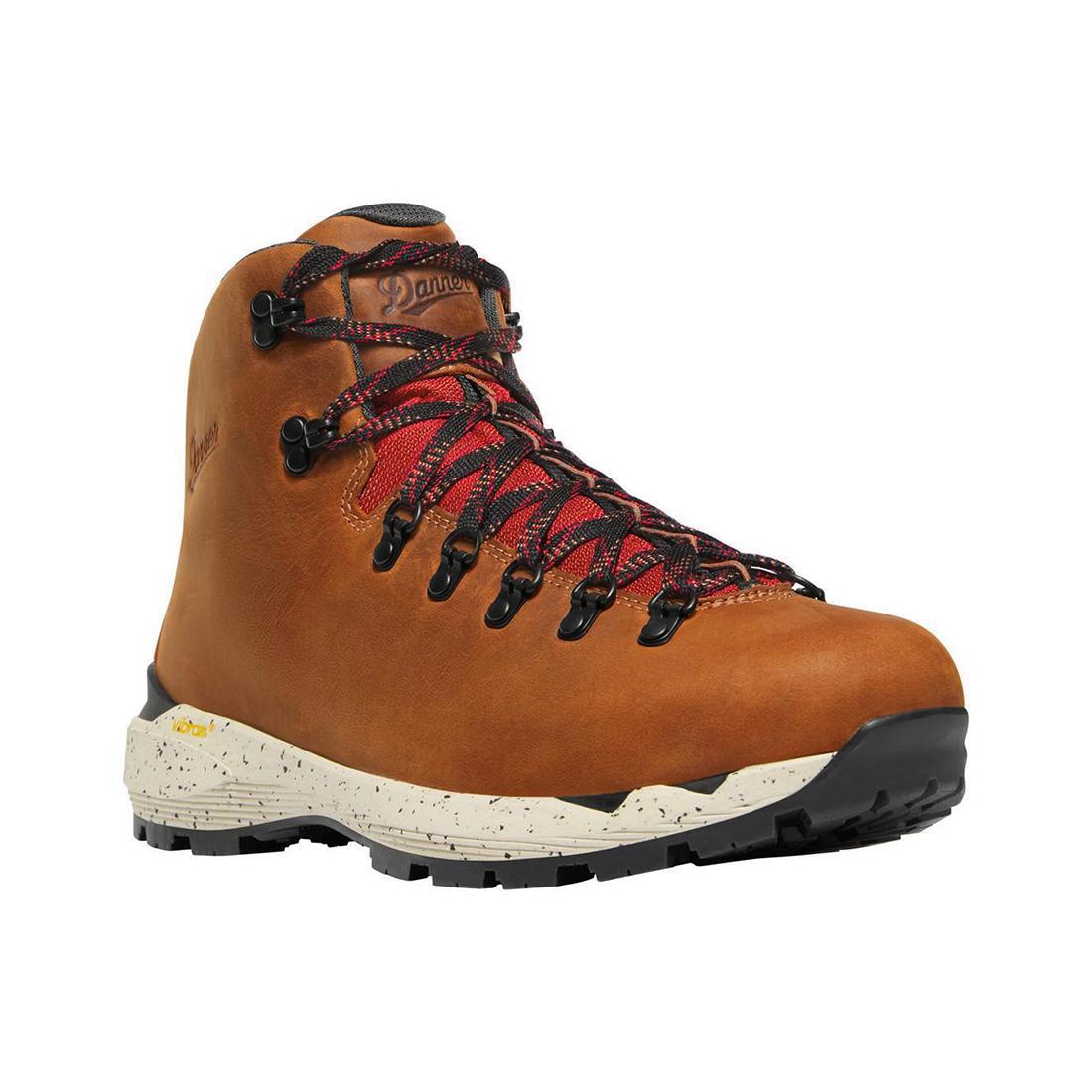 Danner Mountain 600 Evo 4.5" Mocha Brown/Rhodo Red GTX Boot 62710 Side Image