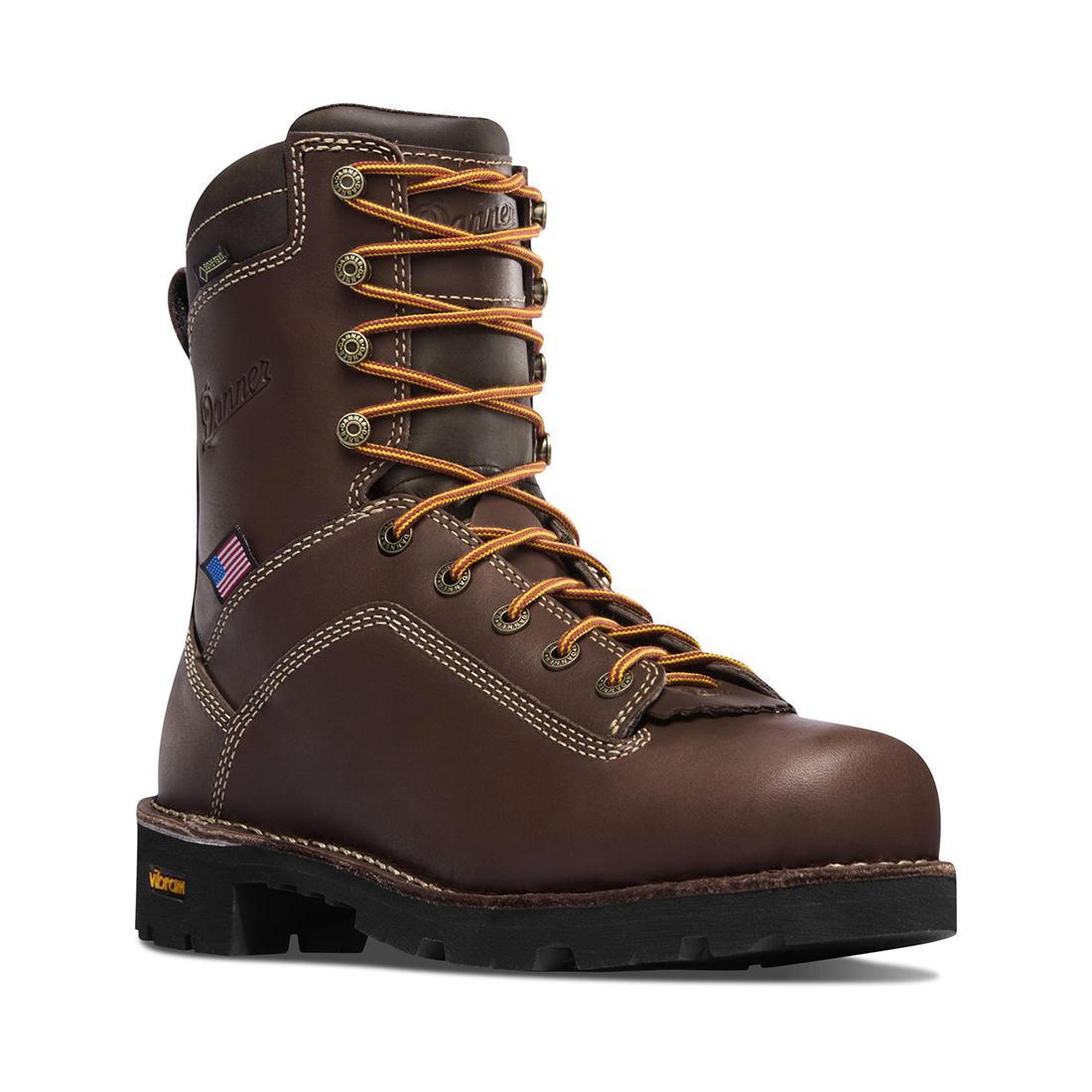 Danner Quarry USA 8" Brown AT Boot 17307 Side Image