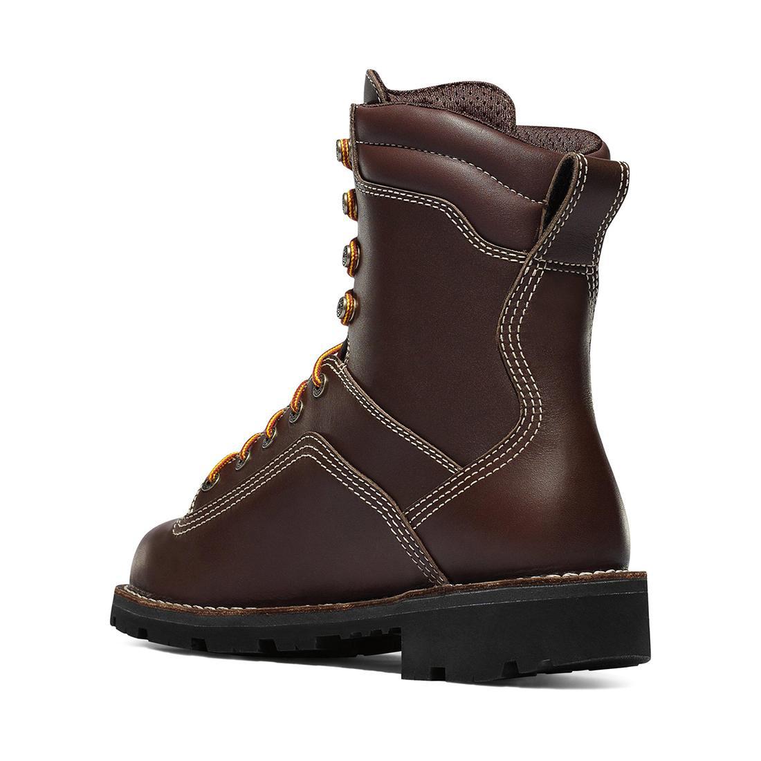 Danner Quarry USA 8" Brown Boot 17305 Back Image