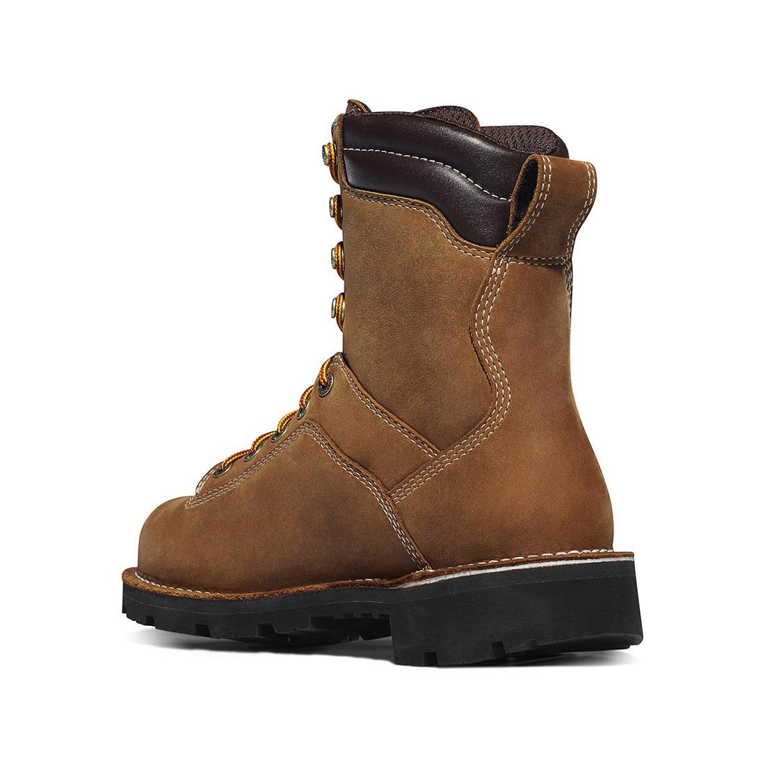 Danner Quarry USA 8" Distressed Brown Boot 17315 Back Image