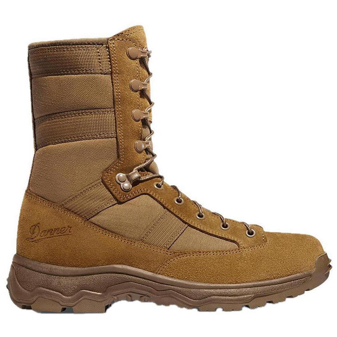 Danner Reckoning 8" Hot Nano Toe Work Boot Coyote Profile View