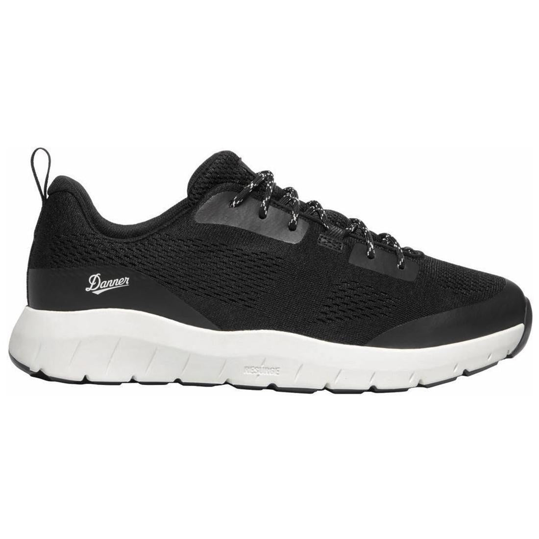 Danner Run Time 3" ESD Soft Toe Work Shoe Black/White Profile View