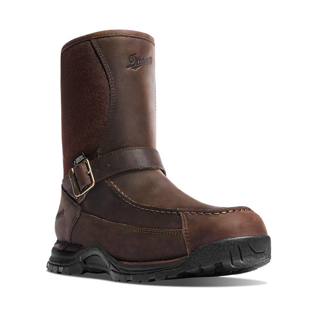 Danner Sharptail Rear Zip 10" Dark Brown 45025 Side Image