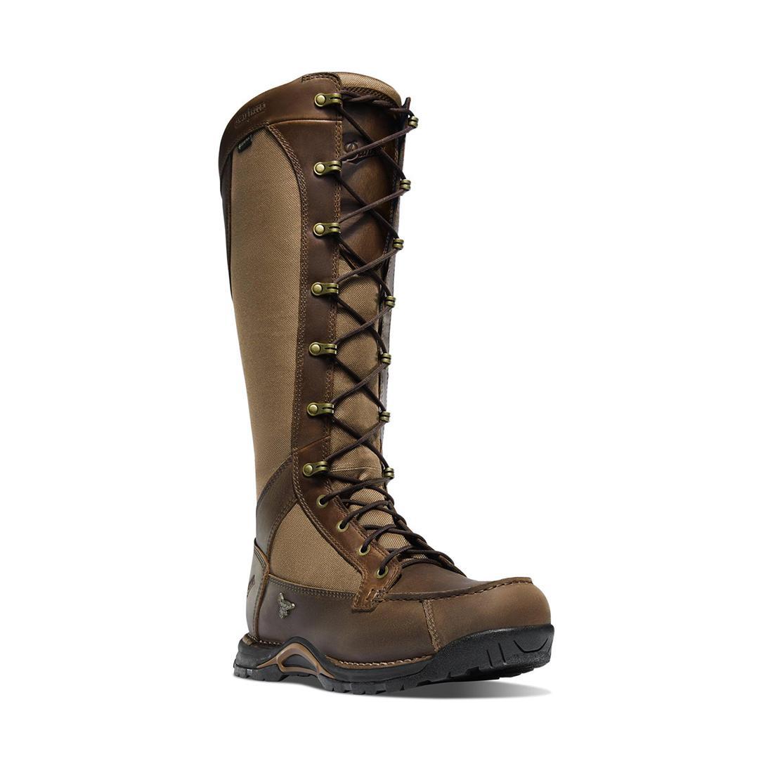 Danner Sharptail Snake Boot Side-Zip 17" Brown Boot 45041 Side Image