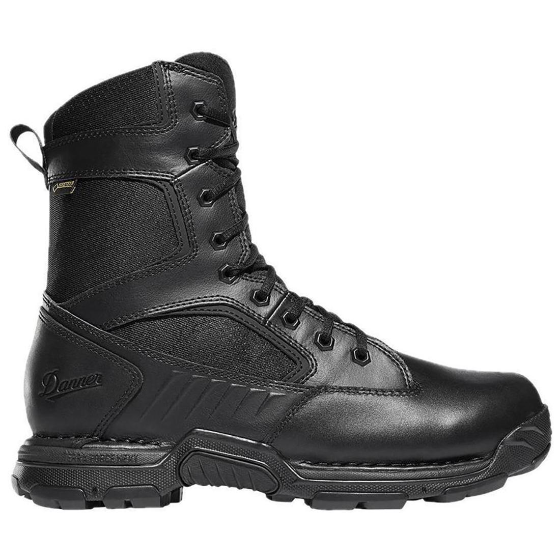 Danner StrikerBolt Side-Zip 8" Tactical Boot Black Profile View