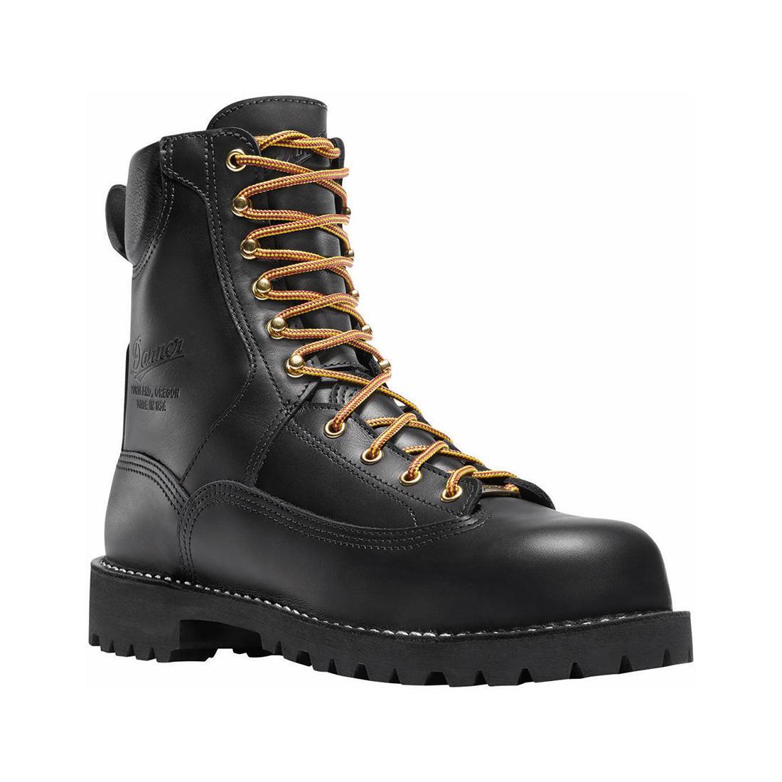 Danner Super Rain Forest 8" Black NMT Boot 11550 Side Image