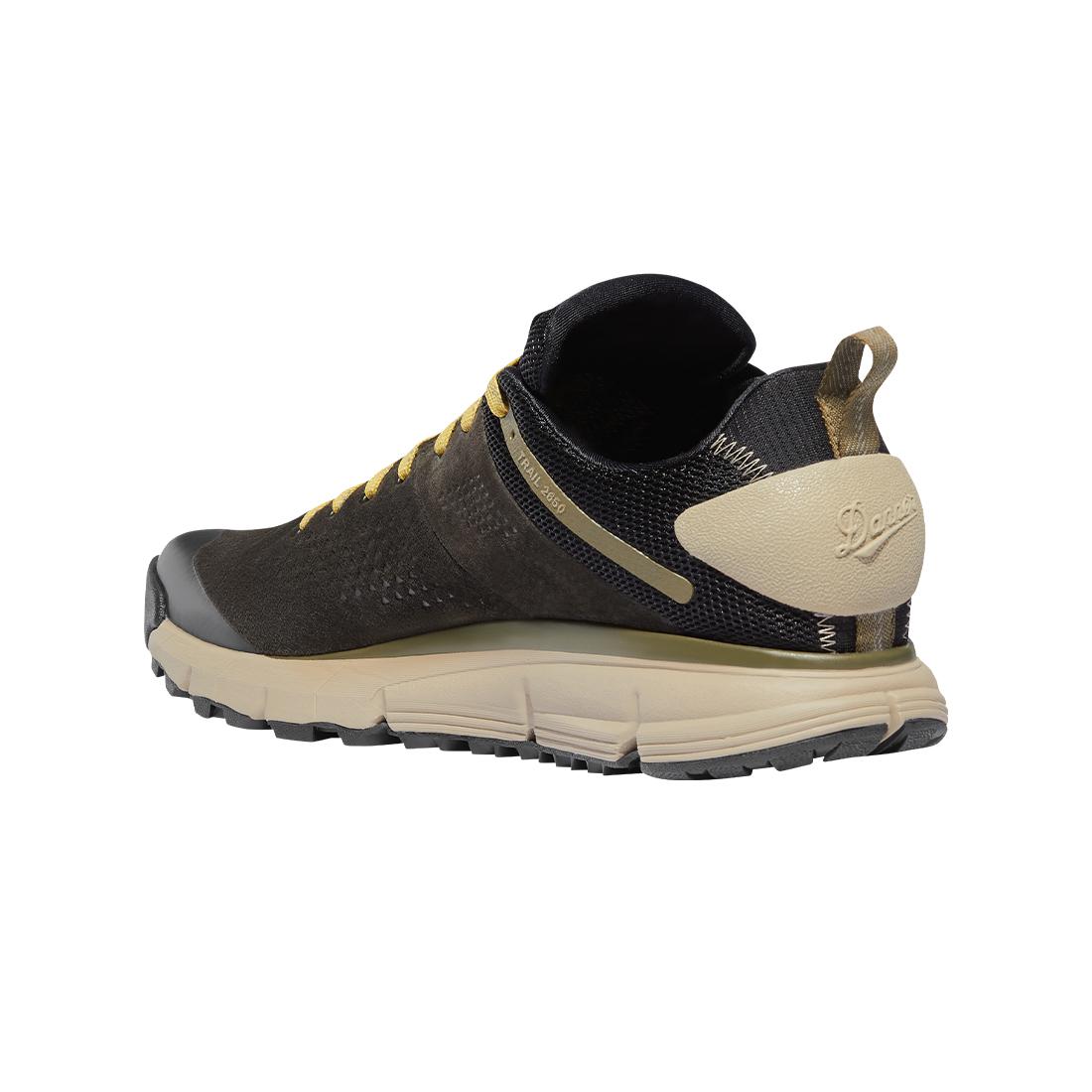 Danner Trail 2650 3" Black Olive/Flax Yellow GTX Shoe 61313 Back Image