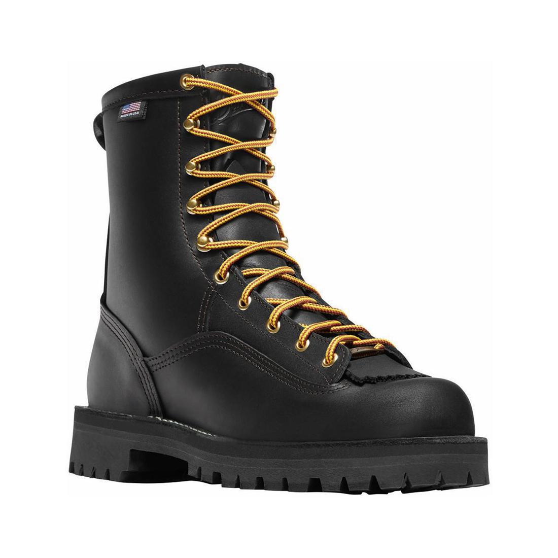 Danner Unisex Rain Forest 8" Black Boot 14100 Image