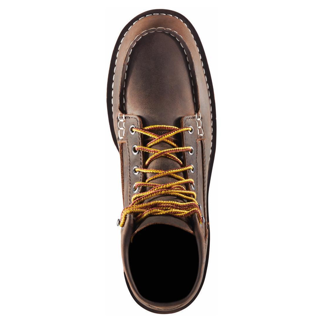 Danner Women's Bull Run Moc Toe 6" Brown Boot 15575 Front Image