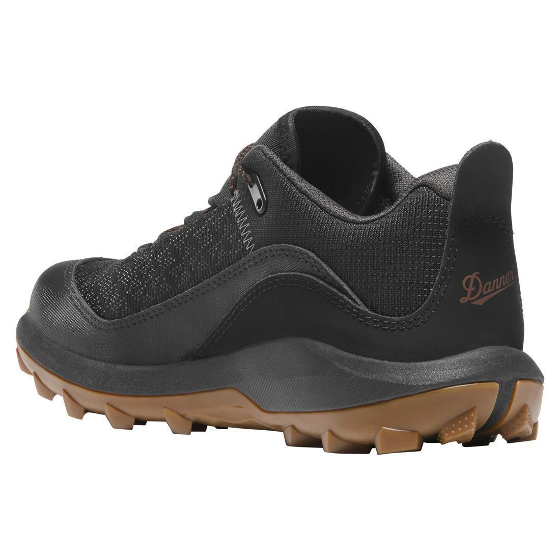 Danner Women's N45 Low Jet Black Shoe 32842 Back Image