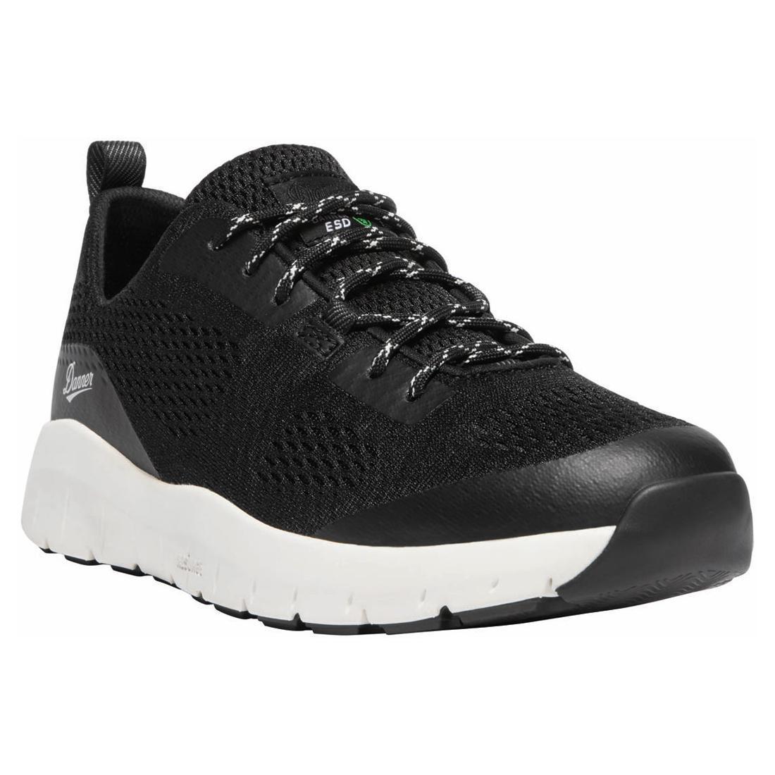 Danner Women's Run Time 3" Black/White ESD Shoe 12392 Side Image