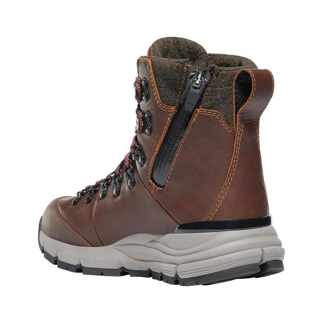 Danner Women's's Arctic 600 SZ 7" FG Roasted Pecan/Fired Brick 200G Boot 67343 Back Image