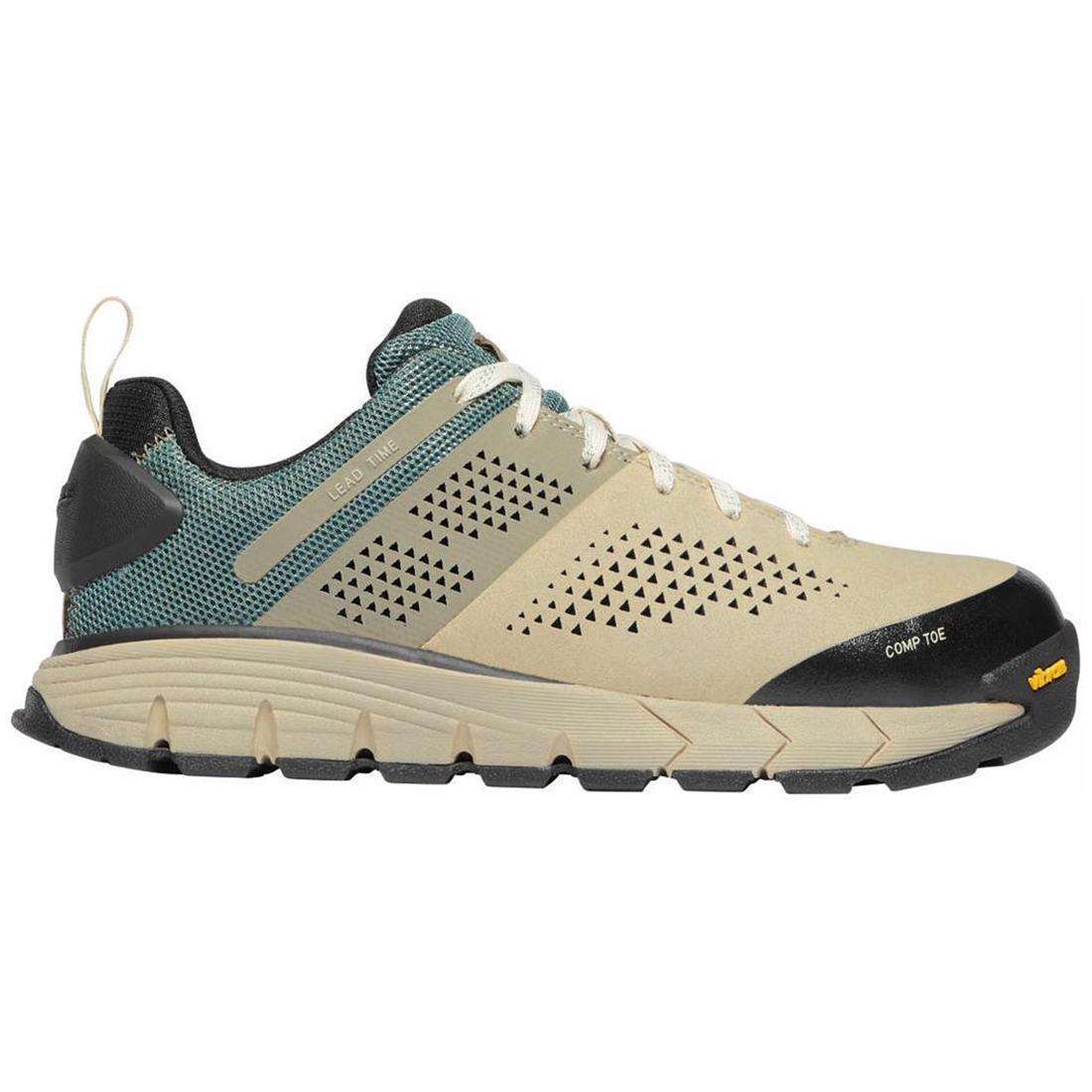 Danner Lead Time Women's 3" Nano Toe Work Shoe Turquoise Profile View