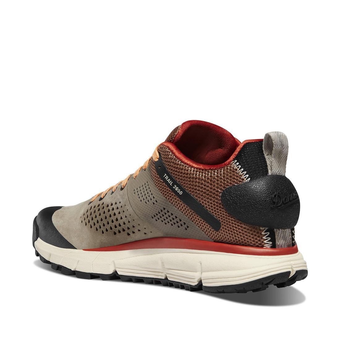 Danner Women's's Trail 2650 3" Desert Taupe/Picante Shoe 61295 Back Image