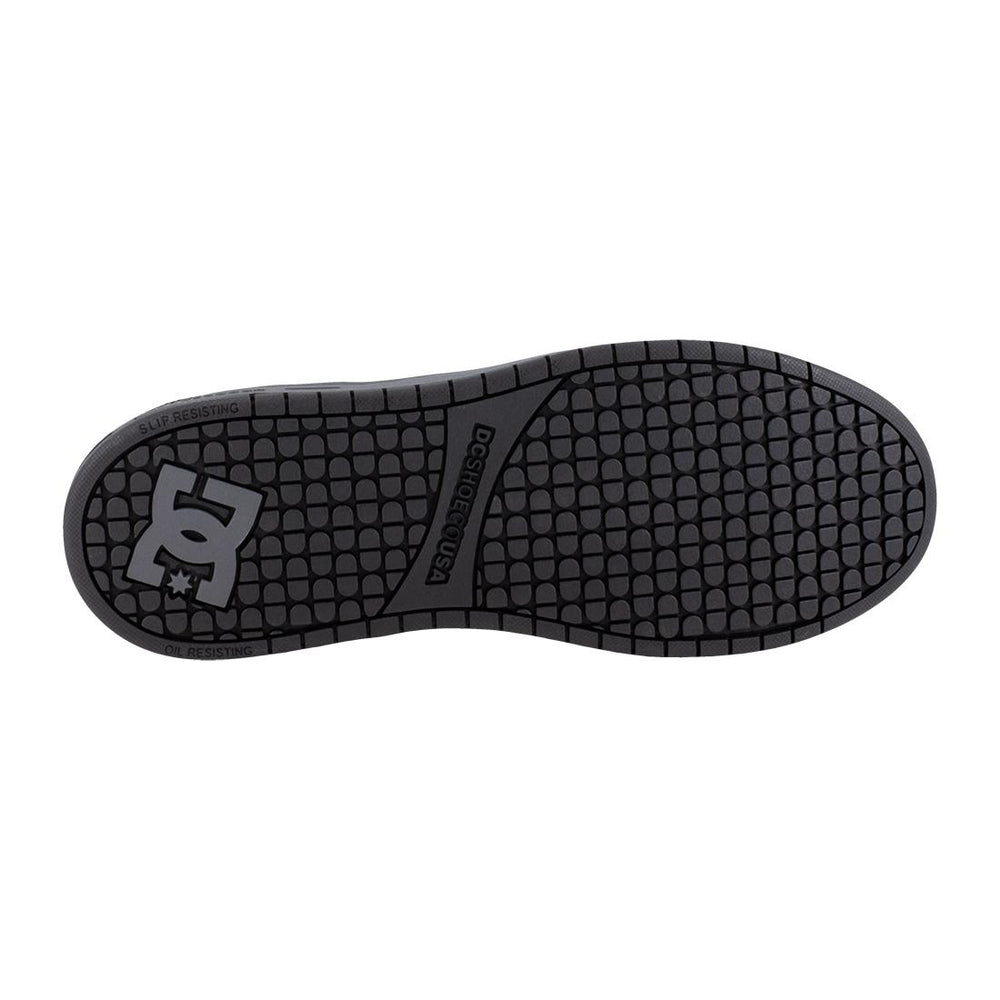 Dc Shoes Court Graffik Composite Toe Work Shoe – Black/Gray DC60103 Sole Image