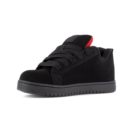 Dc Shoes Court Graffik Composite Toe Work Shoe – Black/Red DC60102 Heel Image