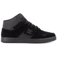 DC Shoes Cure Work Soft Toe Slip‑Resistant Mid‑Cut Boot – Black Profile View