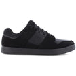 DC Shoes Cure Work Soft Toe Slip‑Resistant Low Shoe – Black Profile View