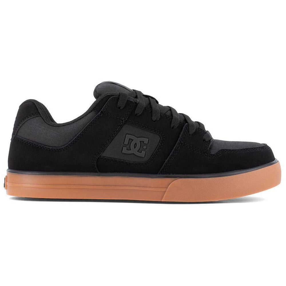 DC Shoes Pure Work Composite Toe Mid‑Cut Boot – Black/Gum Profile View