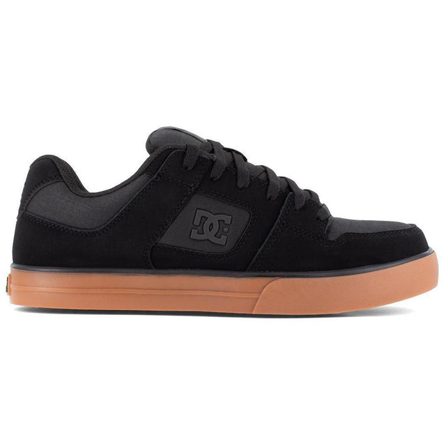 DC Shoes Pure Work Composite Toe Mid‑Cut Boot – Black/Gum Profile View